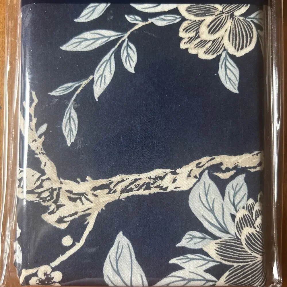 Ralph‎ Lauren Deuville Blossom Euro Shams 2 New in Package Navy Floral